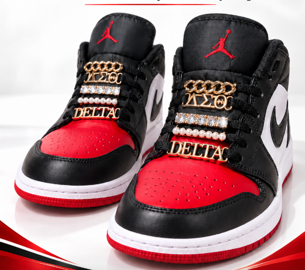 Gold DST Shoelace Charms