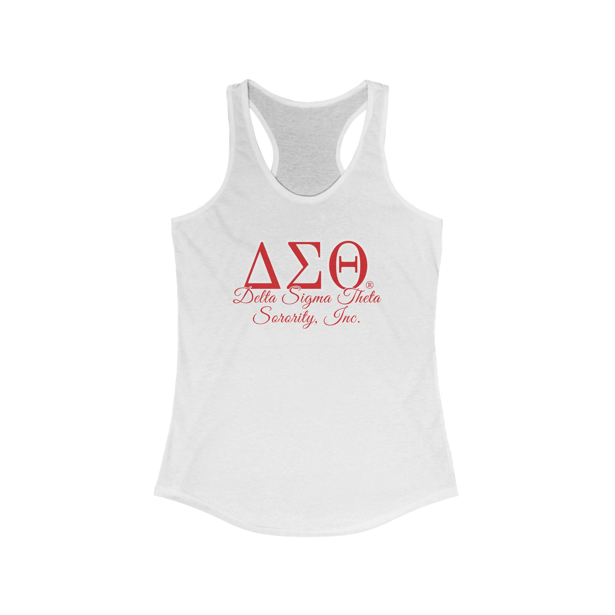 Delta Sigma Theta Sorority Racerback Tank